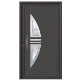 Πόρτα εισόδου αλουμινίου σε ραλ -ALUMIL M9400