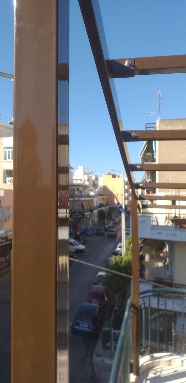 πέργκολα μεταλλική