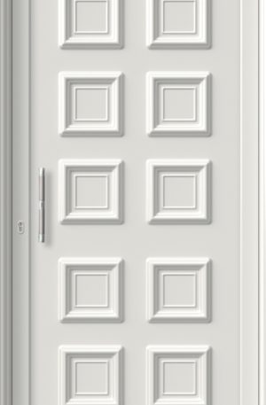 Ανοιγόμενη πόρτα εισόδου αλουμινίου κ1000