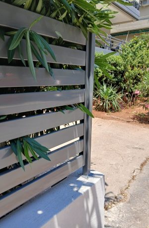 Μεταλλικός φράχτης τύπου dec